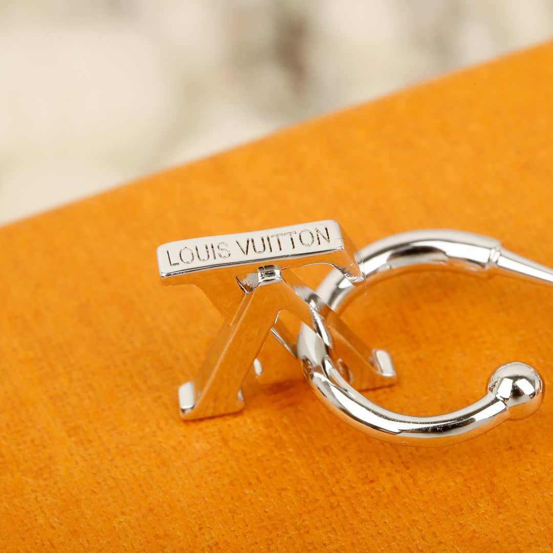 Louis Vuitton Silver Earrings